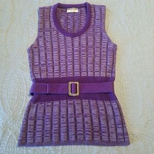 Vintage Sleeveless Sweater top